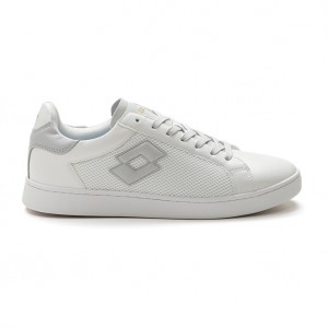 Men Lotto 1973 Amf Net Sneakers White / Light / Brown / Grey | 74931-NIQF