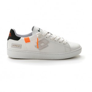 Men Lotto Autograph Fluo Leggenda White / Green / Orange | 46231-UQOH