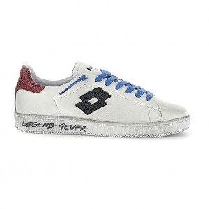 Men Lotto Autograph Legend 2 Leggenda White / Blue | 07836-FEGC