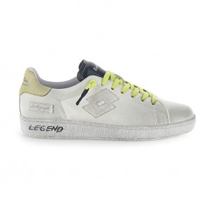 Men Lotto Autograph Legend 2 Leggenda White | 46192-UHJR