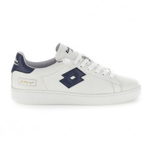 Men Lotto Autograph Leggenda White / Blue | 56420-AHEJ