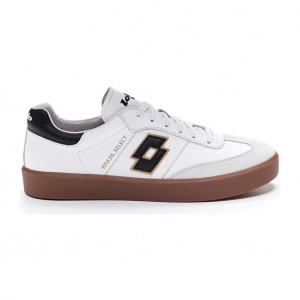 Men Lotto Brasil Select Lth Leggenda White / Black | 29741-MTOF