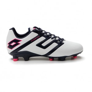 Men Lotto Maestro 300 Iv Fg Soccer Shoes White / Black | 45716-PDWG