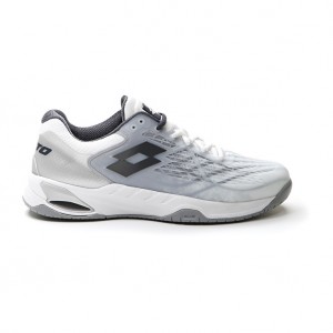 Men Lotto Mirage 100 Spd Tennis Shoes White / Silver | 98350-EIBK