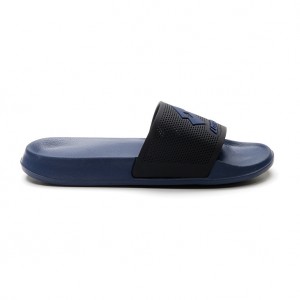 Men Lotto Moku Iii Slippers Blue / Dark / Blue | 71026-EMOB