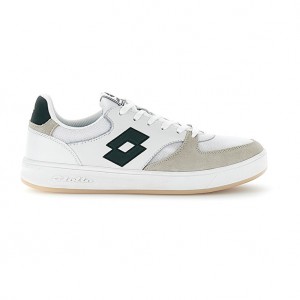 Men Lotto Sk-b 360 Amf Sneakers White / Green | 80364-LSEO