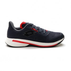 Men Lotto Speedevo 100 Running Shoes Dark / Blue | 25986-WLCN