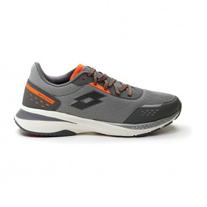 Men Lotto Speedevo 500 Ii Running Shoes Grey | 64372-FXYJ