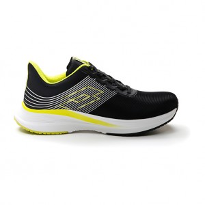 Men Lotto Speedevo 700 Ii Running Shoes Black / Green | 57921-QULT