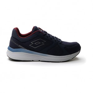 Men Lotto Speedride 601 Xii Running Shoes Navy | 23687-YQBX