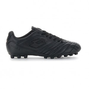 Men Lotto Stadio 300 Ii Agm Soccer Shoes Black | 78094-KUAV