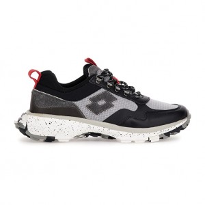 Men Lotto Tokyo Fuji Square Leggenda Black / Grey / Light | 53187-WMAV