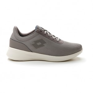 Men Lotto Verso Amf 1 Sneakers Grey / Grey | 95621-TIRU