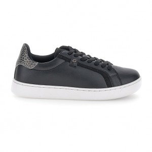 Women Lotto Court '73 Amf W Sneakers Black | 73028-ZABX