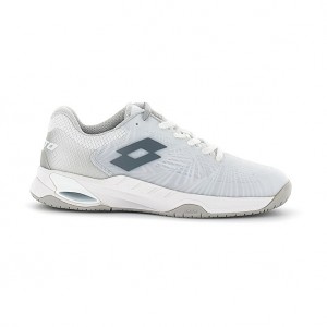 Women Lotto Mirage 100 Ii Spd W Tennis Shoes White / Grey | 29417-CZLW