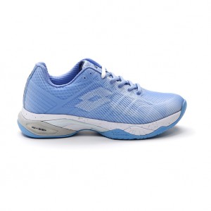 Women Lotto Mirage 300 Iii Spd W Tennis Shoes Blue / White / Blue | 01846-YAJQ