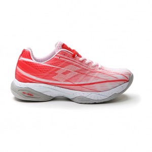 Women Lotto Mirage 300 Spd W Tennis Shoes Pink / White / Red | 07431-RICX