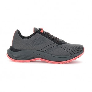 Women Lotto Moonrun 500 W Running Shoes Grey / Pink | 89371-DWTH