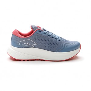 Women Lotto Speedride 400 W Sneakers Blue / Silver / Blue | 49753-PQCK