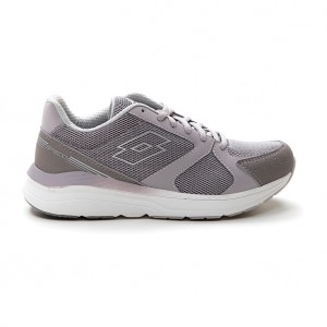 Women Lotto Speedride 601 Xiii W Running Shoes Grey | 91246-ZUSQ