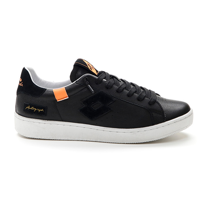 Men Lotto Autograph Block Leggenda Black / Orange | 25037-VKZL