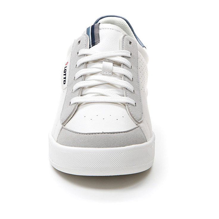 Men Lotto Court '73 Amf Sneakers White / Blue | 37920-LQKM