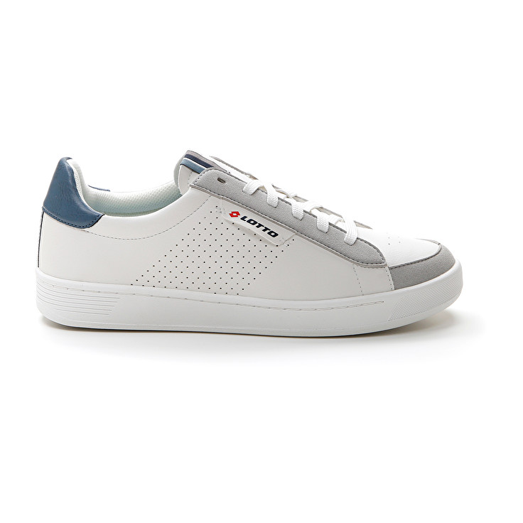 Men Lotto Court \'73 Amf Sneakers White / Blue | 37920-LQKM