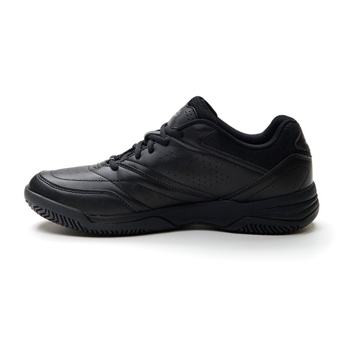 Men Lotto Court Logo Amf Xix Sneakers Black | 41638-KYHI