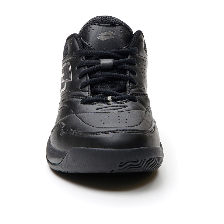 Men Lotto Court Logo Amf Xix Sneakers Black | 41638-KYHI