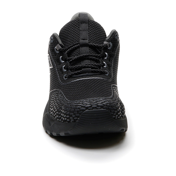 Men Lotto Kibra Amf Sneakers Black | 12507-MGNL