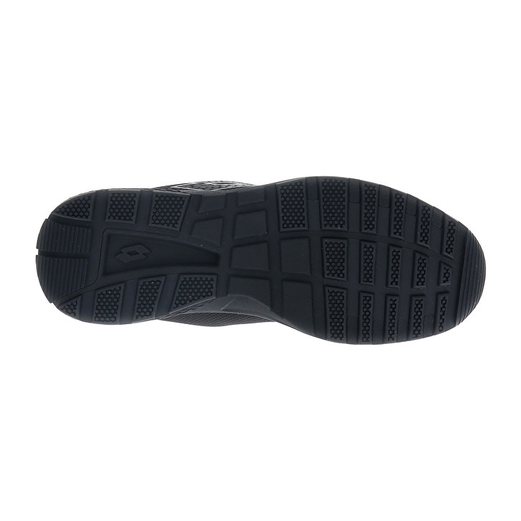 Men Lotto Kibra Amf Sneakers Black | 12507-MGNL