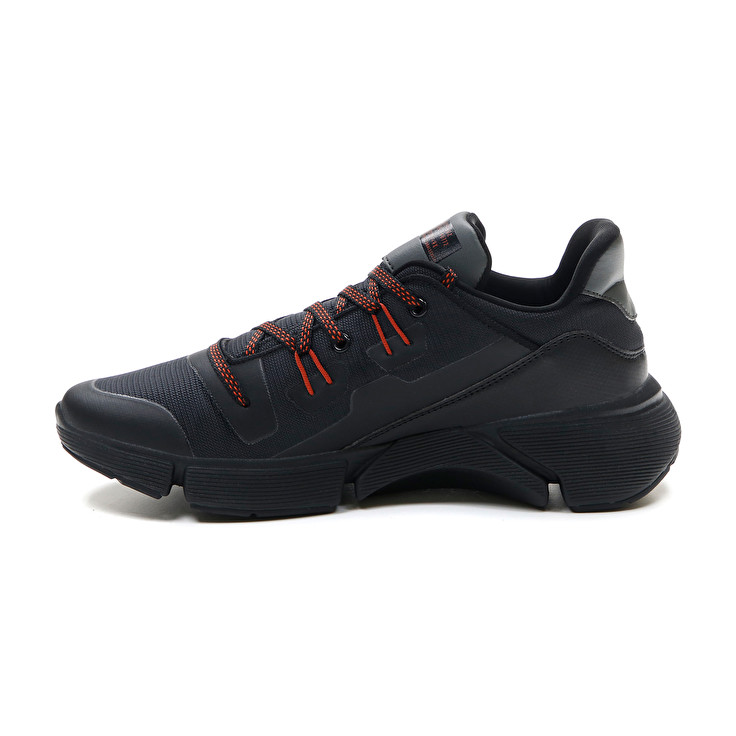 Men Lotto Libra Amf 1 Sneakers Black / Red | 74826-CWNY