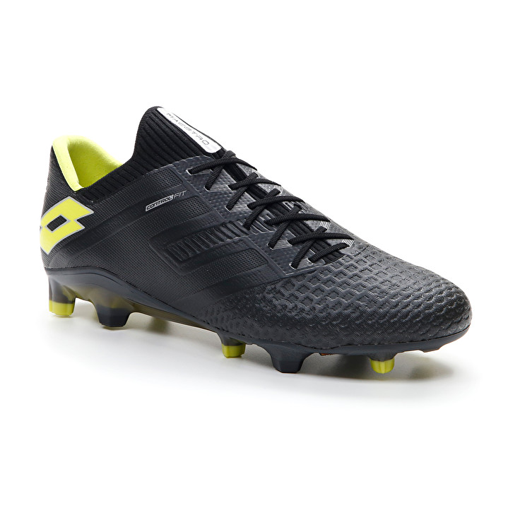 Men Lotto Maestro 100 Iv Fg Soccer Shoes Black / Green | 68945-MFQC