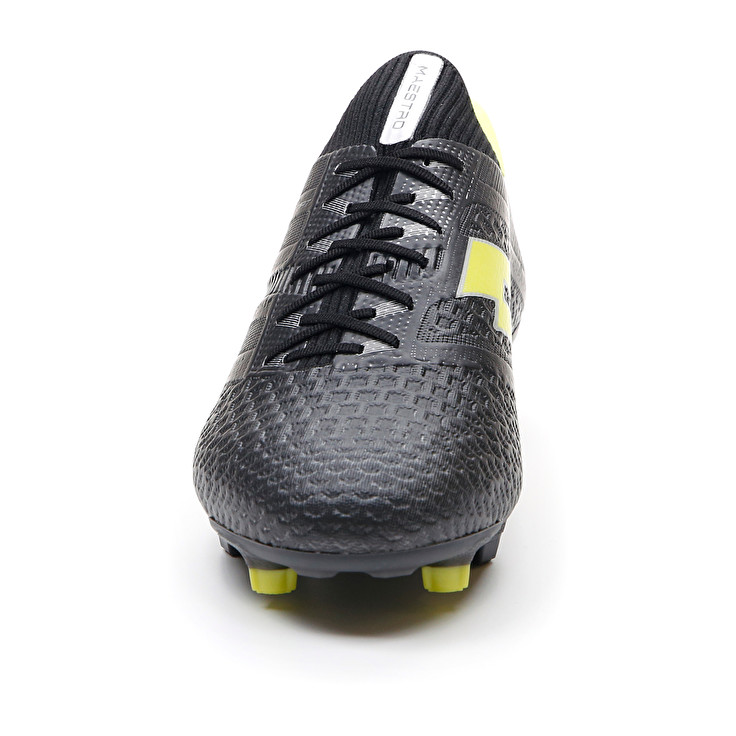 Men Lotto Maestro 100 Iv Fg Soccer Shoes Black / Green | 68945-MFQC