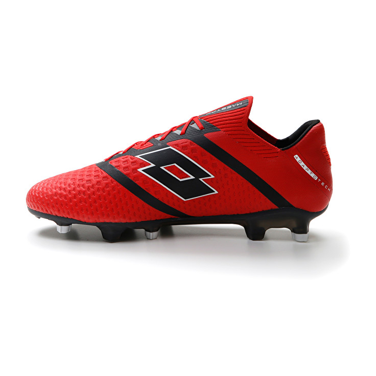 Men Lotto Maestro 100 Iv Fg Soccer Shoes Red / Black | 84605-MLAB