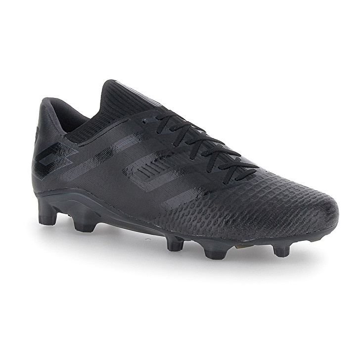 Men Lotto Maestro 100 V Fg Soccer Shoes Black | 93716-BIYH