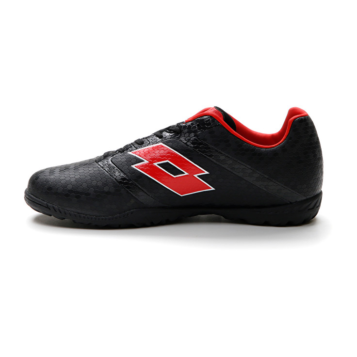 Men Lotto Maestro 700 Iv Tf Soccer Shoes Black / Red | 98132-RUXI