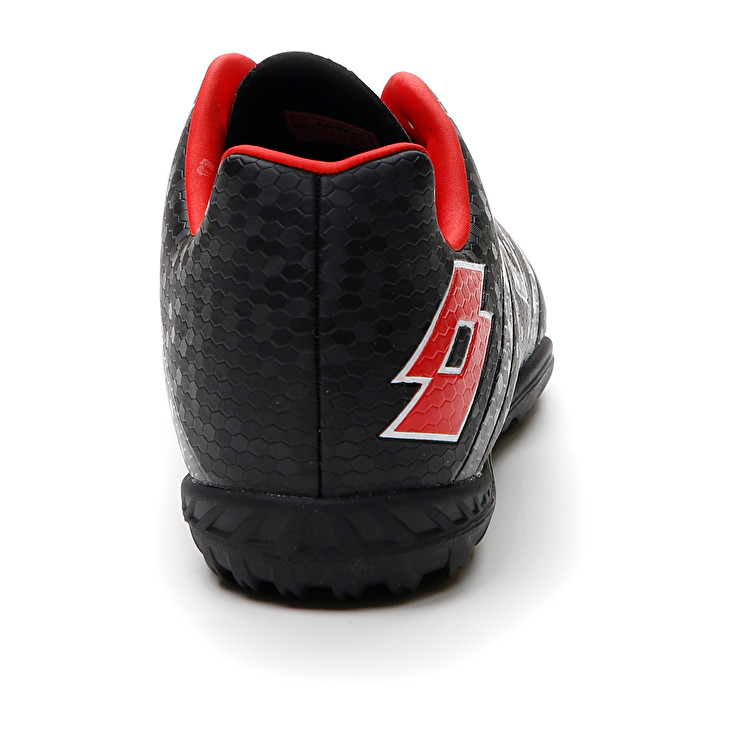 Men Lotto Maestro 700 Iv Tf Soccer Shoes Black / Red | 98132-RUXI