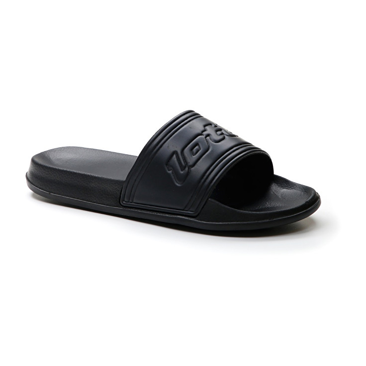 Men Lotto Midway Iv Slippers Black | 59034-PFGM