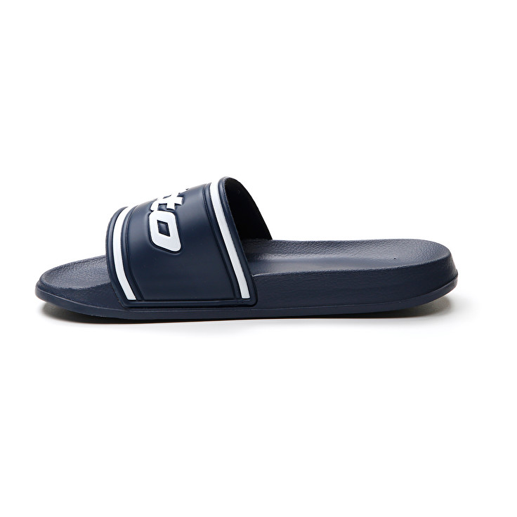 Men Lotto Midway Iv Slippers Blue / White | 24307-GTJD