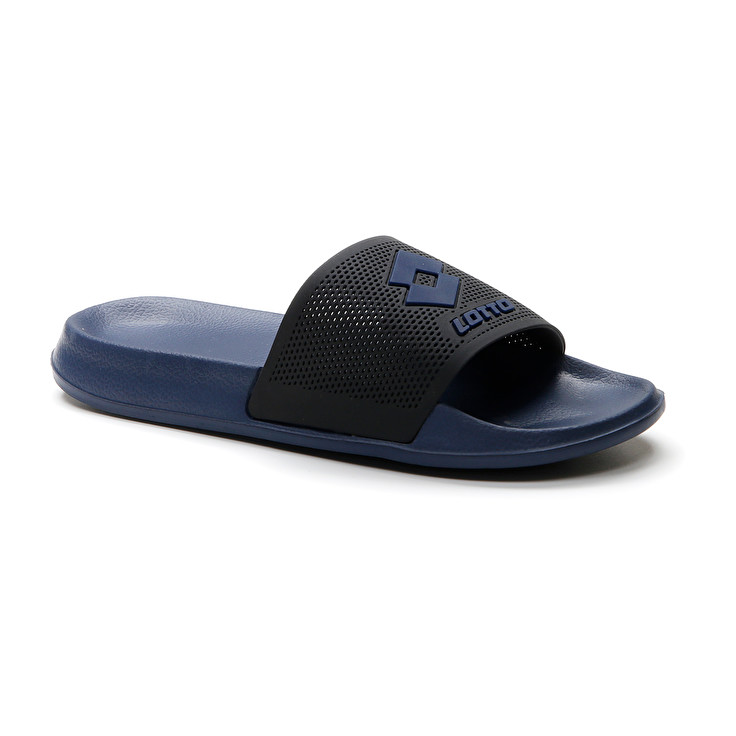 Men Lotto Moku Iii Slippers Blue / Dark / Blue | 71026-EMOB