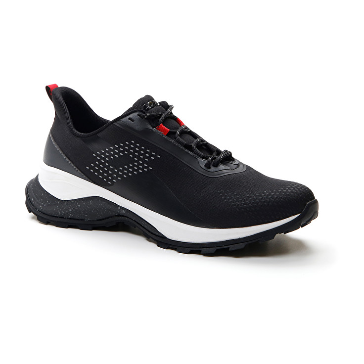 Men Lotto Moonrun 300 Running Shoes Black | 09754-IEDF