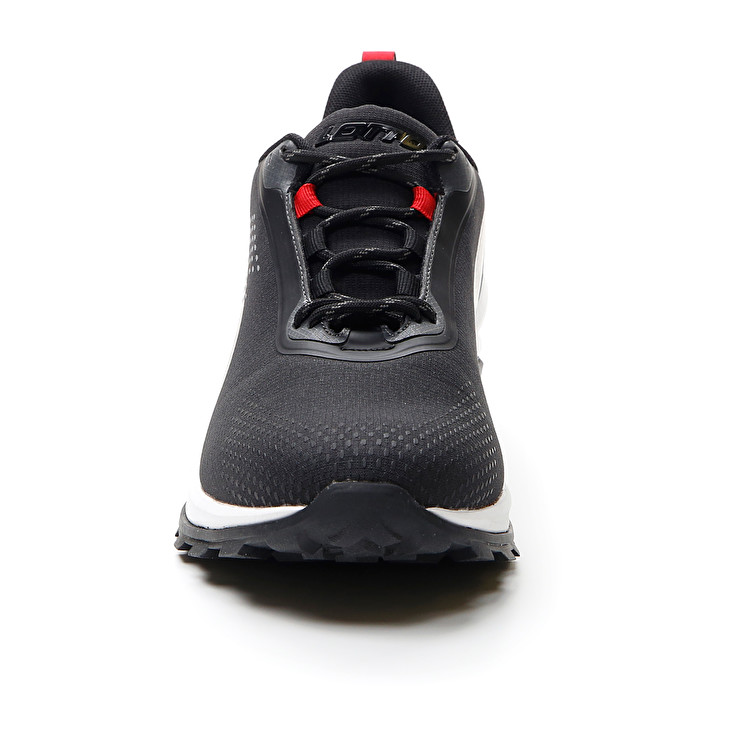 Men Lotto Moonrun 300 Running Shoes Black | 09754-IEDF