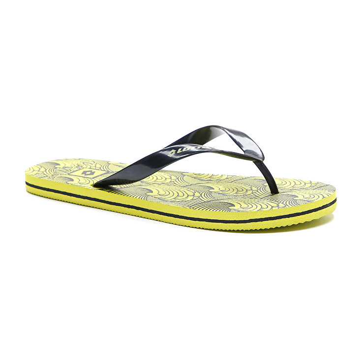 Men Lotto Paradise Flip Ii Slippers Yellow | 57024-IANC