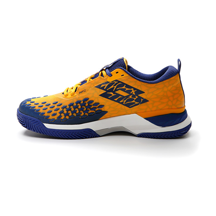 Men Lotto Raptor Hyperpulse 100 Cly Tennis Shoes Blue | 01654-MQGF