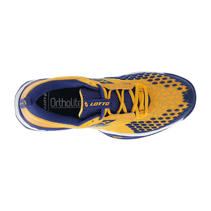 Men Lotto Raptor Hyperpulse 100 Cly Tennis Shoes Blue | 01654-MQGF