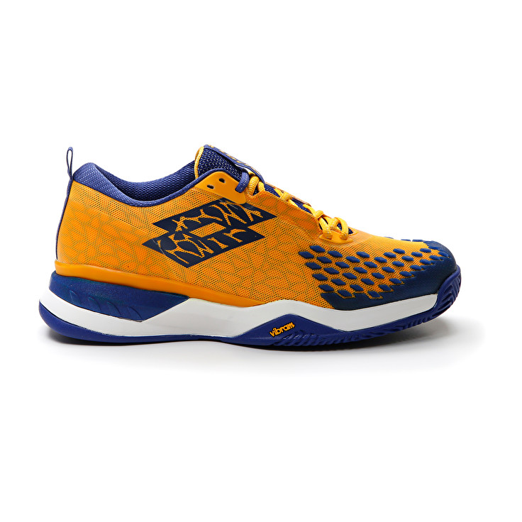 Men Lotto Raptor Hyperpulse 100 Cly Tennis Shoes Blue | 01654-MQGF