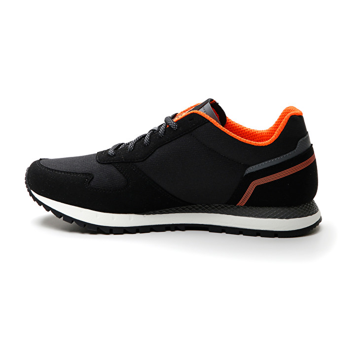 Men Lotto Runner '95 Amf Sneakers Black / Grey | 79315-EHCY