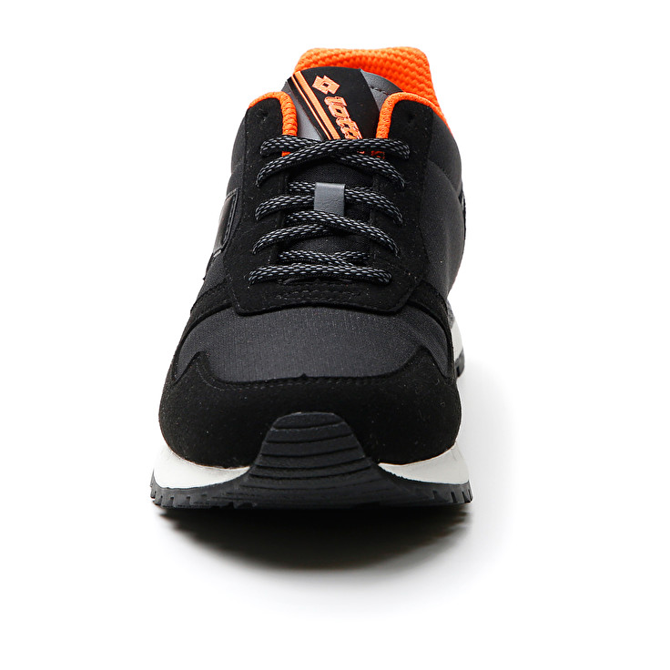 Men Lotto Runner '95 Amf Sneakers Black / Grey | 79315-EHCY