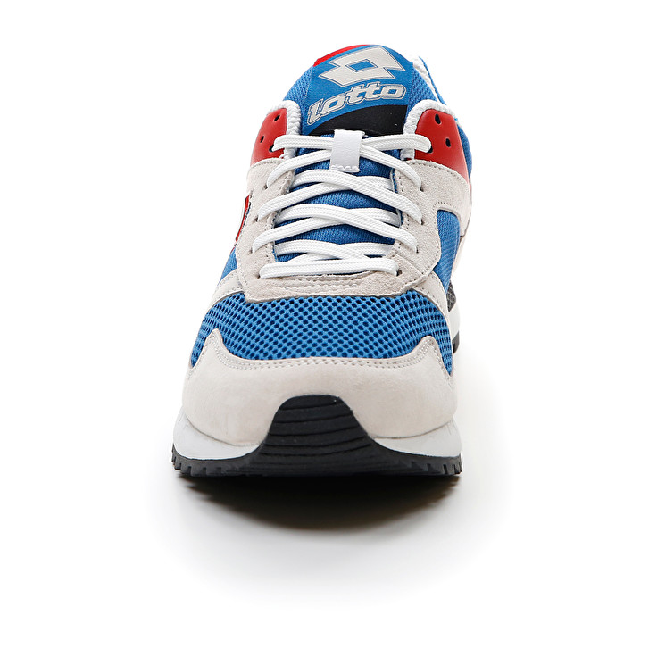 Men Lotto Runner Plus '95 Iii Sneakers Blue / Red | 16570-YMCT